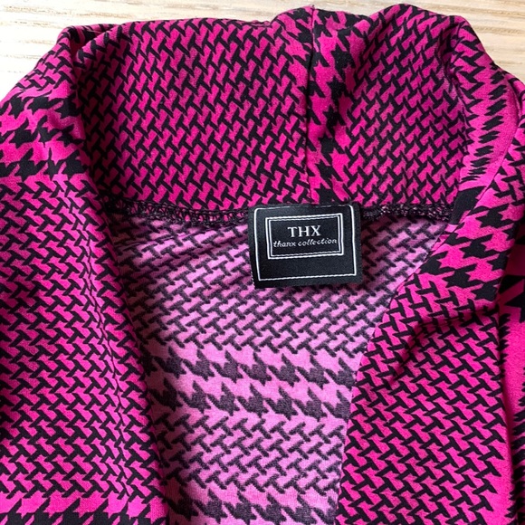 EYE CATCHING Houndstooth Dress (L) - Picture 5 of 5